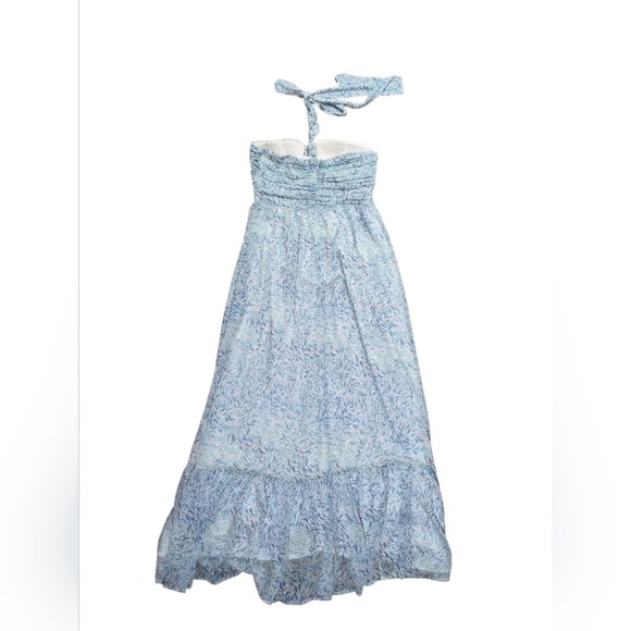 Allison New York Floral Halter Maxi Dress Size Medium - Picture 12 of 14